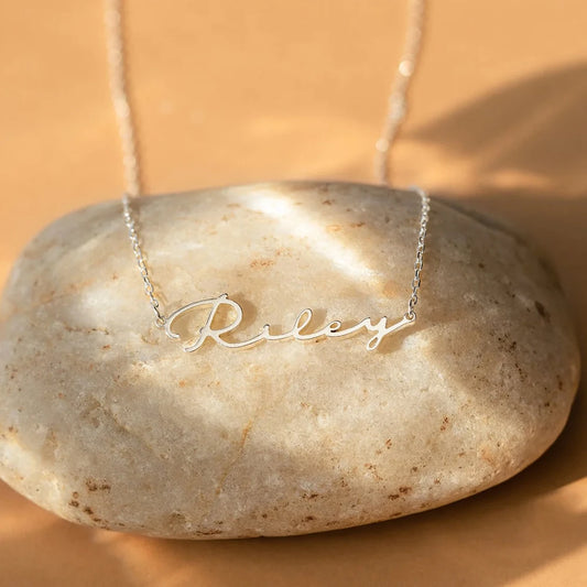 Custom Script Name Necklace