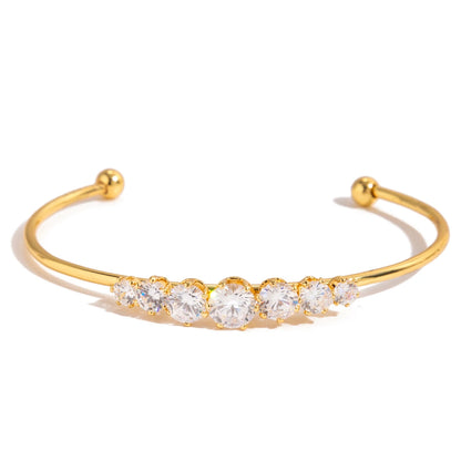 Celeste Multi-Birthstone Cuff Bracelet