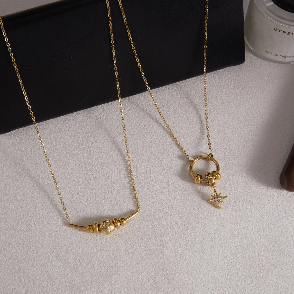 Rhinestone Cross Diamond Necklaces